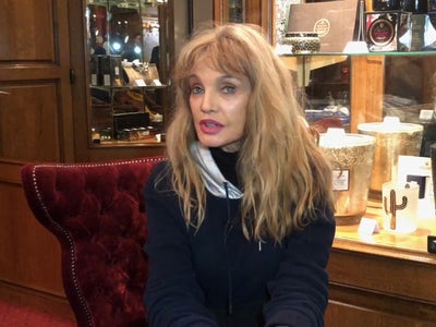 Rencontre avec Arielle Dombasle à Gérardmer