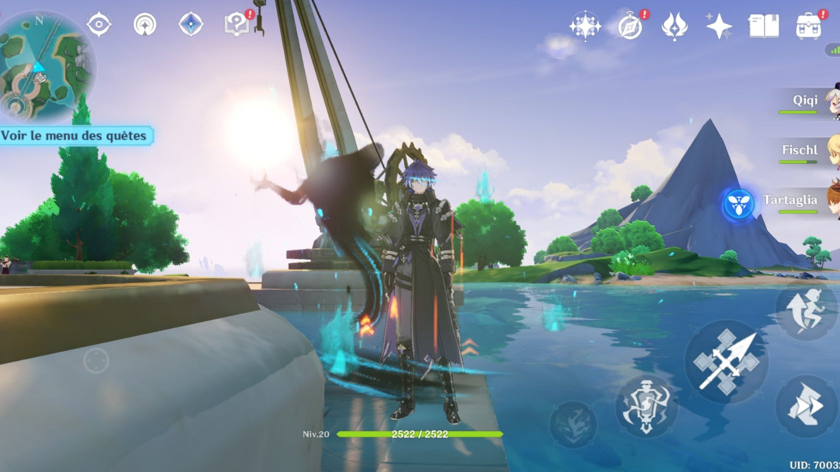 Le Samsung Galaxy S26 Ultra permet de très belles résolutions même sur des jeux gourmands.