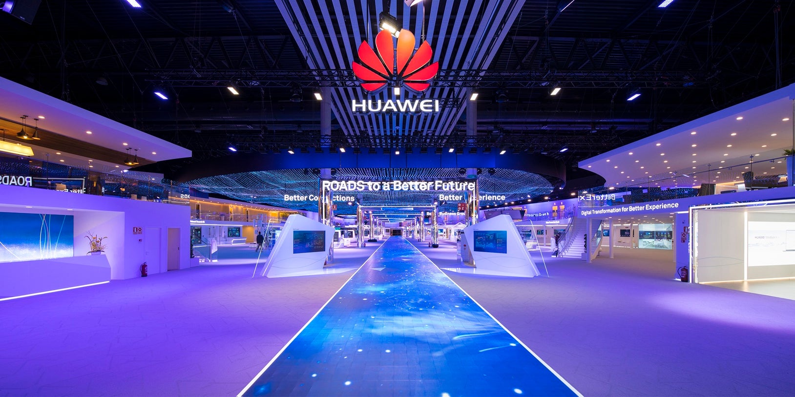 Huawei au Mobile World Congress 2018.