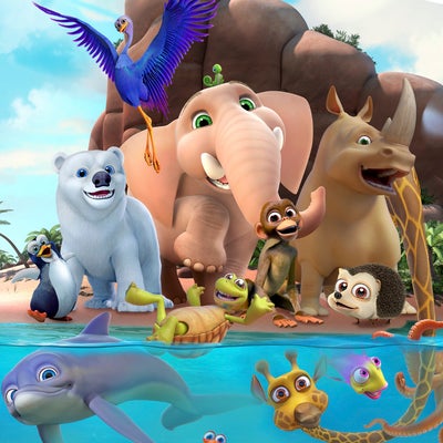 Jungle Beat : des animaux rigolos sur SFR Kids Récré