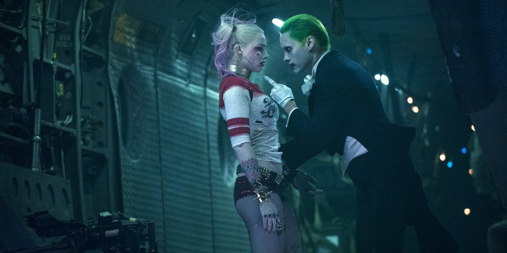 Jared Leto et Margot Robbie dans le film Suicide Squad.