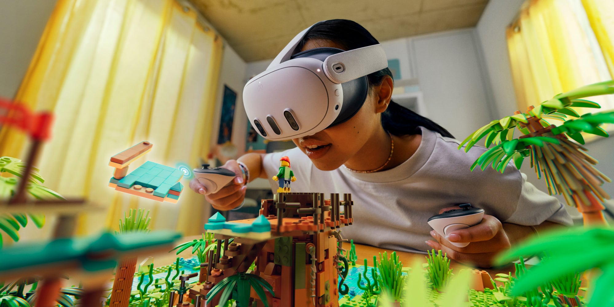 Découvrez toutes les possibilités du casque de réalité mixte Meta Quest 3, disponible pour toute souscription à une box SFR. 