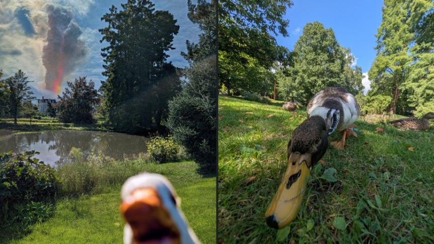 L'IA permet d'aboutir à certains résultats réalistes...