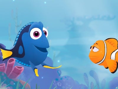 Le Monde de Dory, le Voyage ! : aide Dory à retrouver sa famille sur SFR Jeux