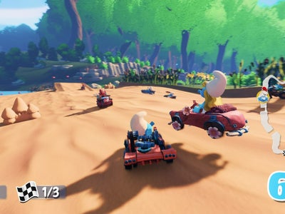 Schtroumpfs Kart : la course aux Schtroumpfs sur SFR Gaming