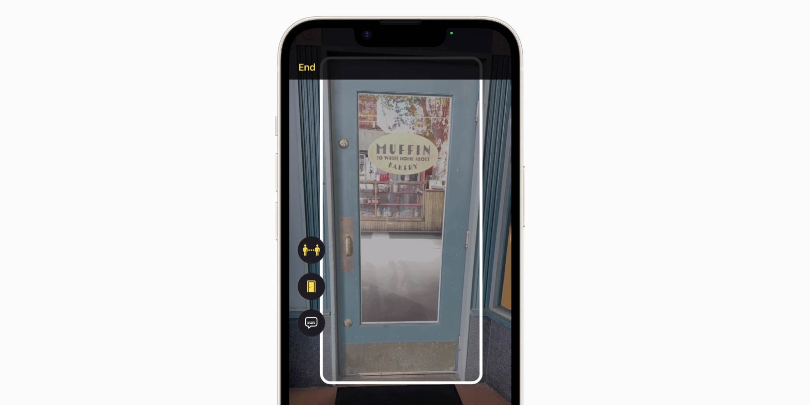 La fonctionnalité Détection de porte, disponible sur iPhone depuis l'arrivée d'iOS 16.