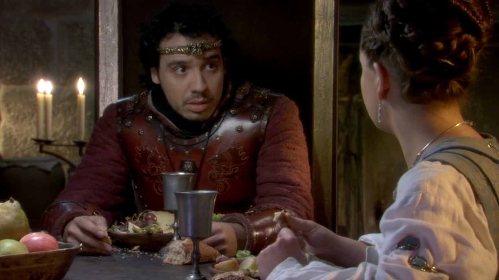 Capture d'écran en pleine lecture d'un épisode Kaamelott sur le OPPO Find X3 Neo