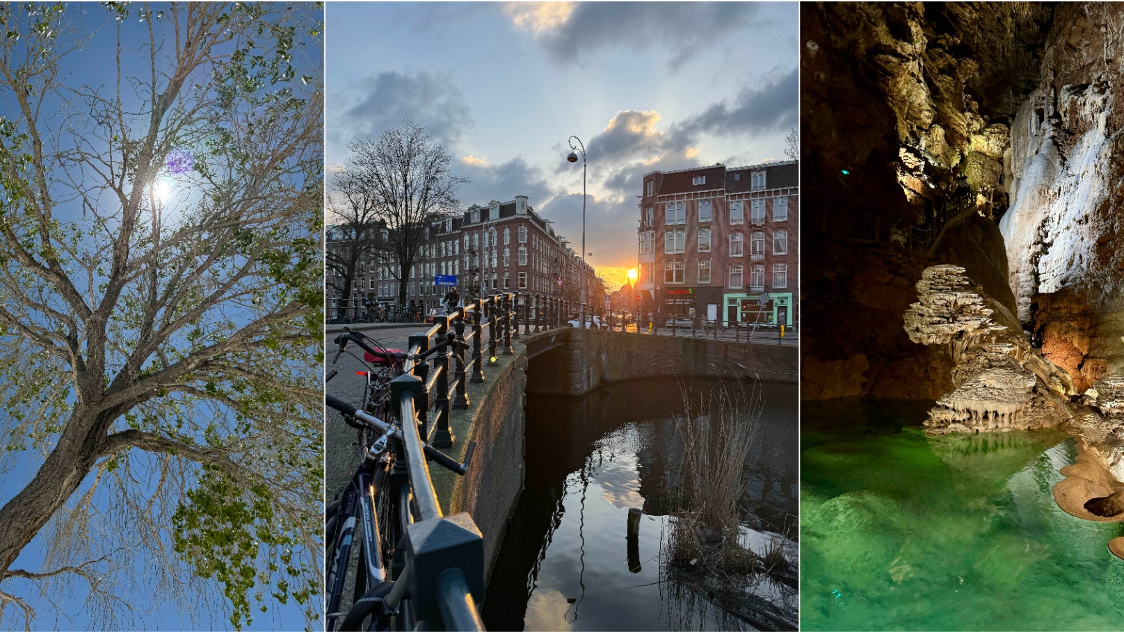 Les clichés sont lumineux, détaillés et reproduisent toujours fidèlement les nuances de couleurs que ce soit à contre-jour, avec le soleil déjà bien bas dans le ciel, ou au fond d'un gouffre…