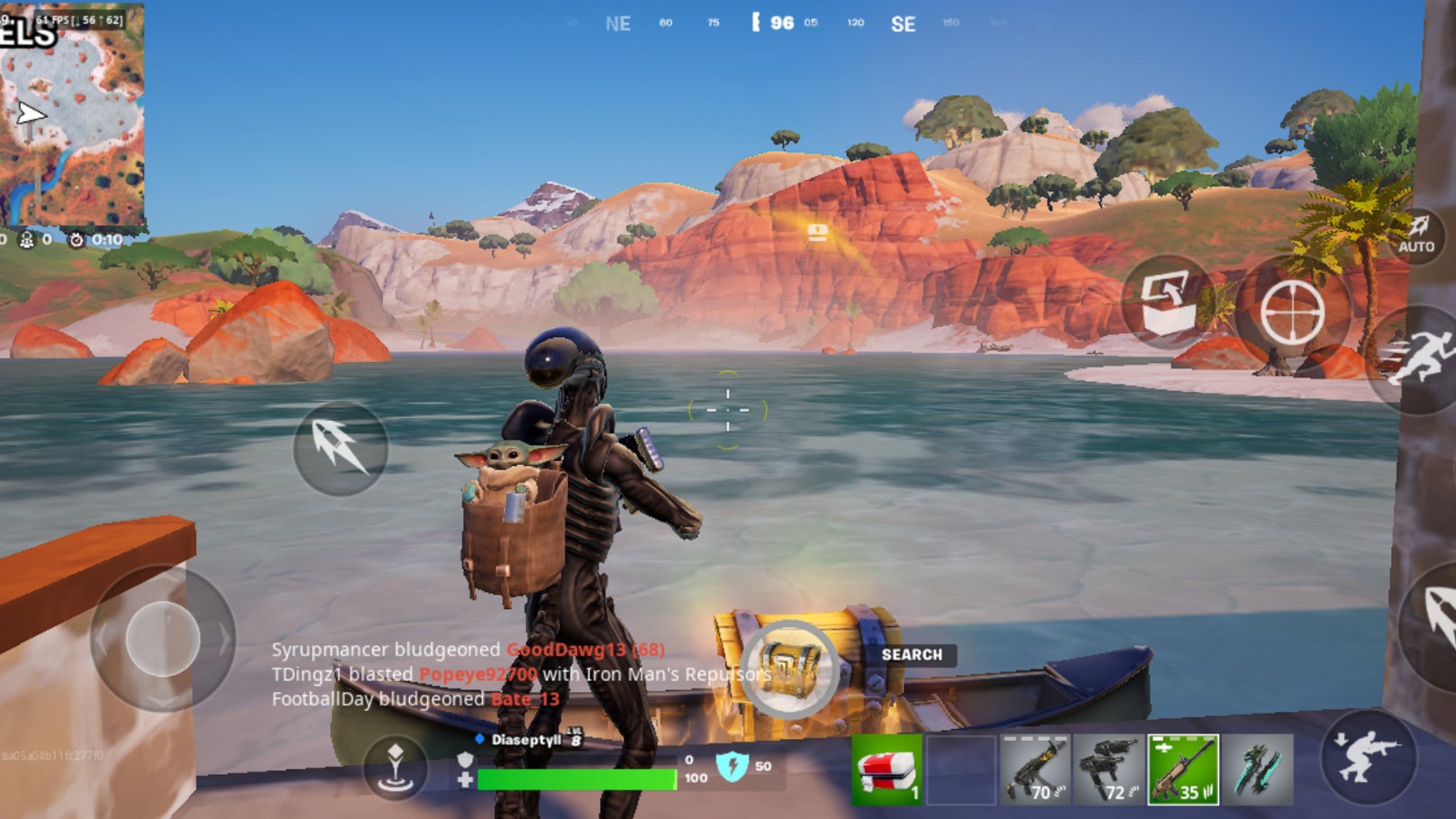 L'écran du Pixel 9 offre un super rendu des paysages colorés