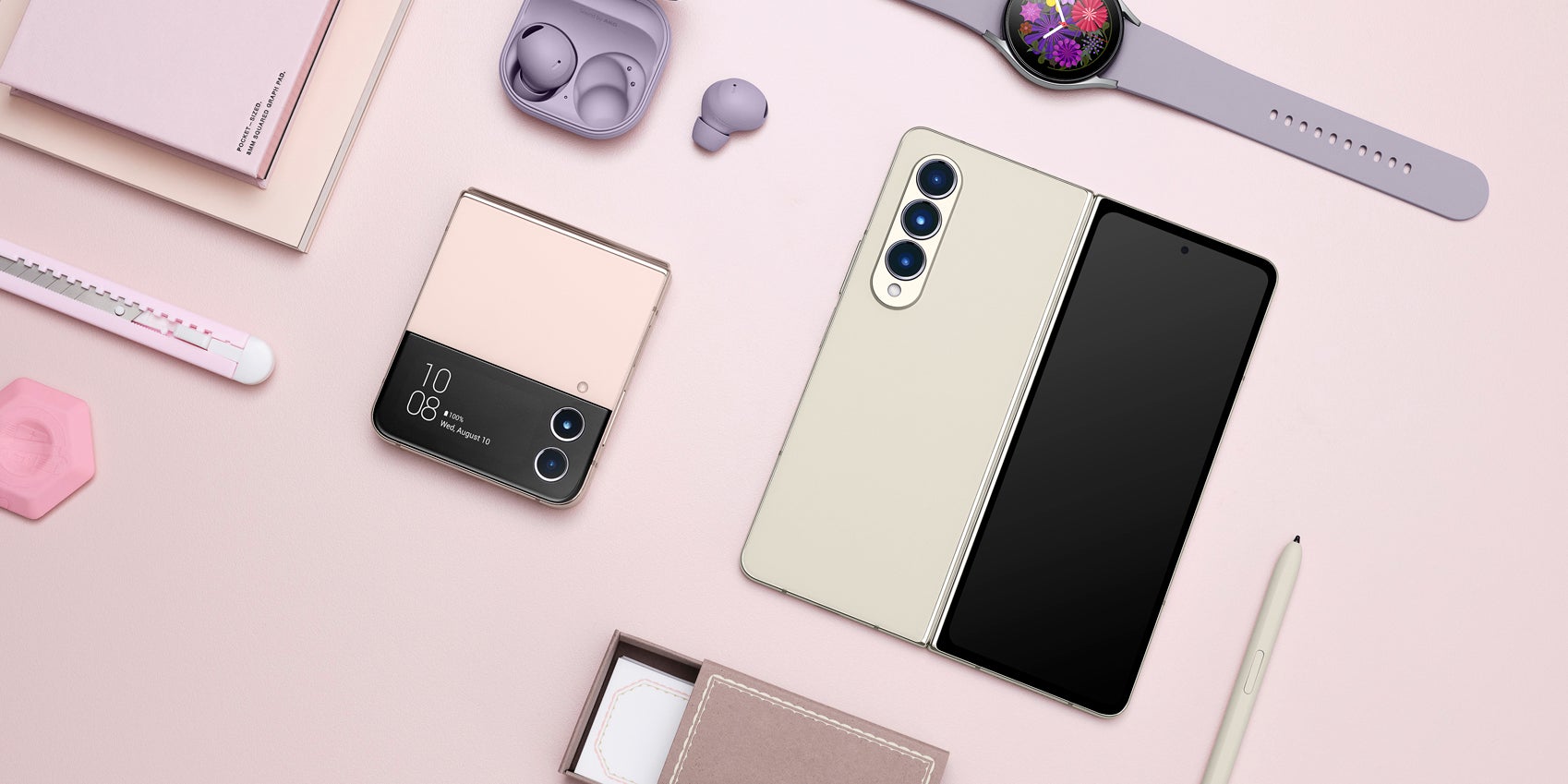 La prochaine Galaxy Unpacked de Samsung présentera les successeurs des Galaxy Z Flip4 et Galaxy Z Fold4.