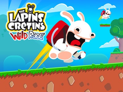 Faites la course en jet pack avec les Lapins Crétins sur SFR Jeux