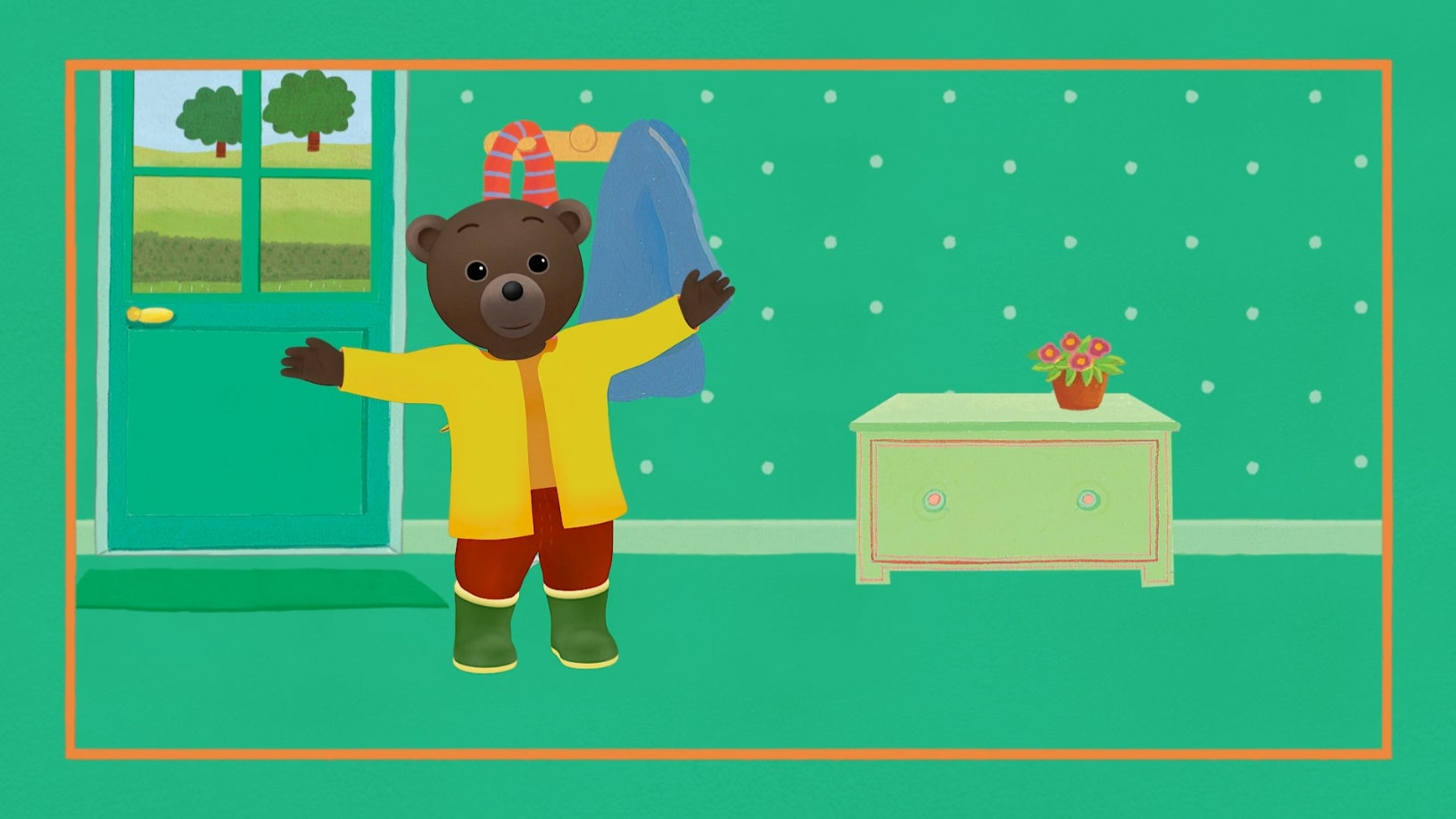 Petit Ours Brun, le meilleur ami des enfants et des grands arrivent avec ses comptines et devinettes sur SFR Kids Récré