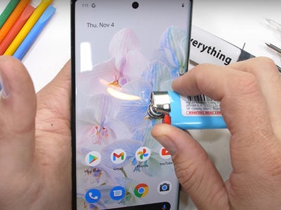 Le Google Pixel 6 Pro passe un test ultime de résistance