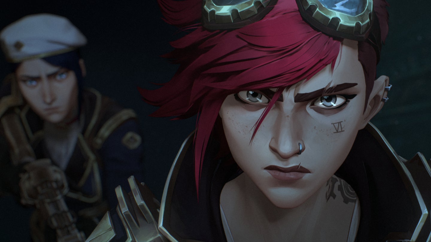 On attend avec impatience le développement de la relation entre Caitlyn (gauche) et Vi (droite) On attend avec impatience le développement de la relation entre Caitlyn (gauche) et Vi (droite)