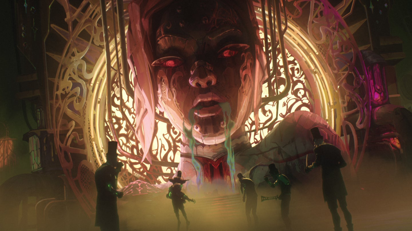 Référence à Orianna dans la saison 2 d'Arcane