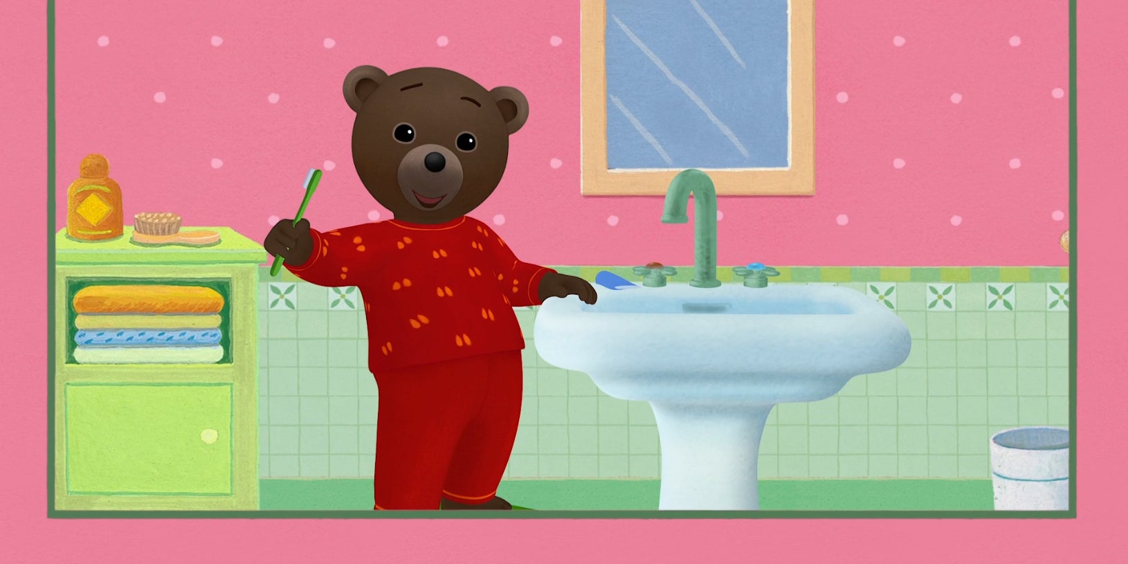 Les comptines et devinettes de Petit Ours Brun sont disponibles sur SFR Kids Récré