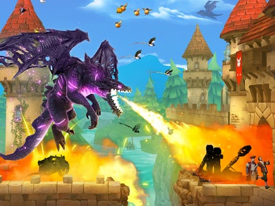 Hungry Dragon : gérez la fureur dévorante de vos dragons sur SFR Jeux Illimité