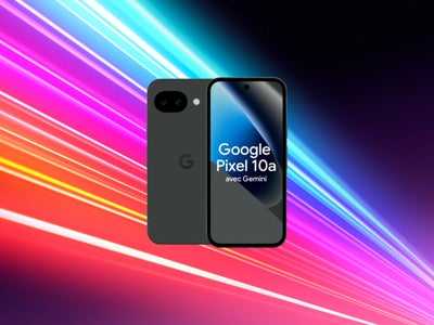 Shopping d'été : le Google Pixel 10a à partir de 1€ chez SFR