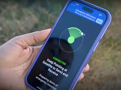 Insolite : tombé de 120 mètres de haut, il est sauvé par son iPhone 14