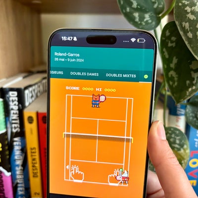 Avez-vous trouvé ce jeu Roland-Garros caché sur Google ?