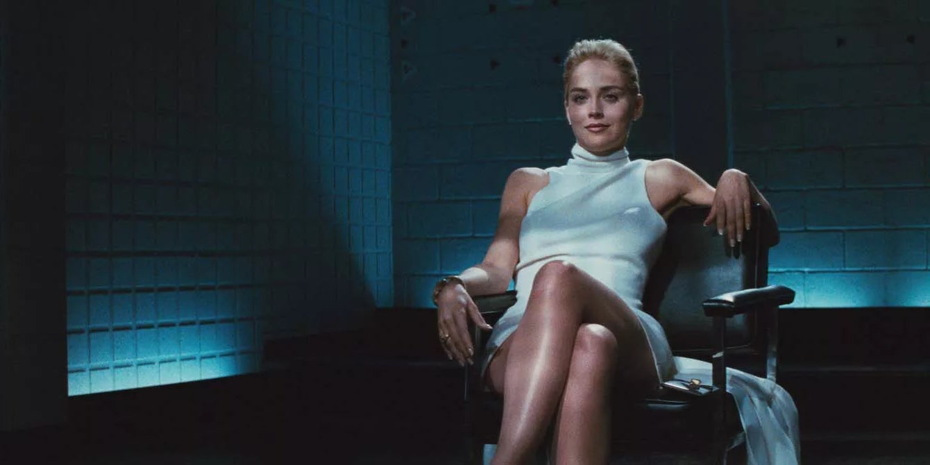Sharon Stone, star du mois sur TCM Cinéma et à l'affiche du film culte Basic Instinct