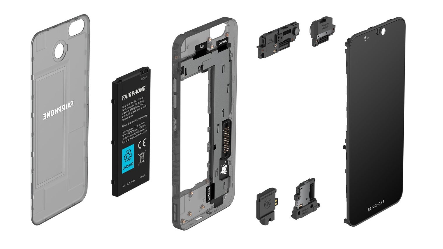 Le Fairphone 3 sous toutes les coutures. 