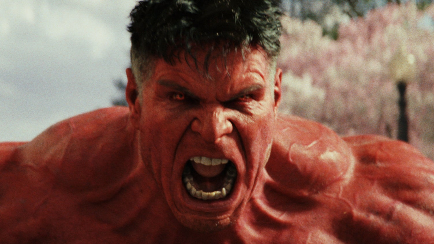 Harrison Ford en Red Hulk dans ''Captain America Brave New World''. Harrison Ford en Red Hulk dans ''Captain America Brave New World''.