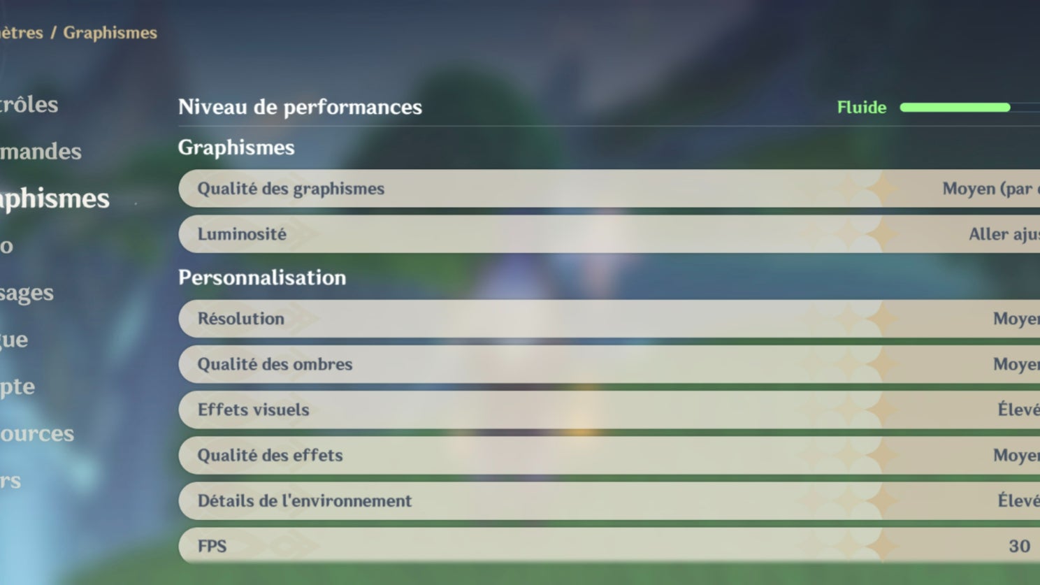 Les performances laissent peu de possibilités dans les réglages Les performances laissent peu de possibilités dans les réglages