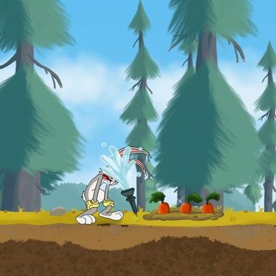 Looney Toons Dig It : aidez Bugs Bunny à faire pousser des carottes sur SFR Jeux