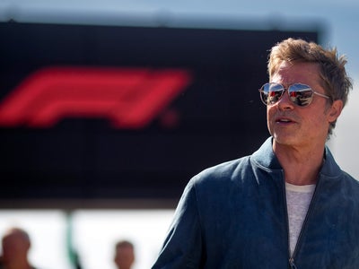 F1 : un GP de Grande-Bretagne marqué par la présence de Brad Pitt sur la piste