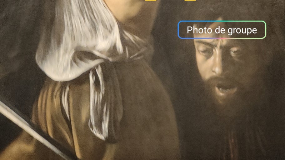 L'IA détecte les sujets pris en photo, avec une petite marge d'erreur toutefois...