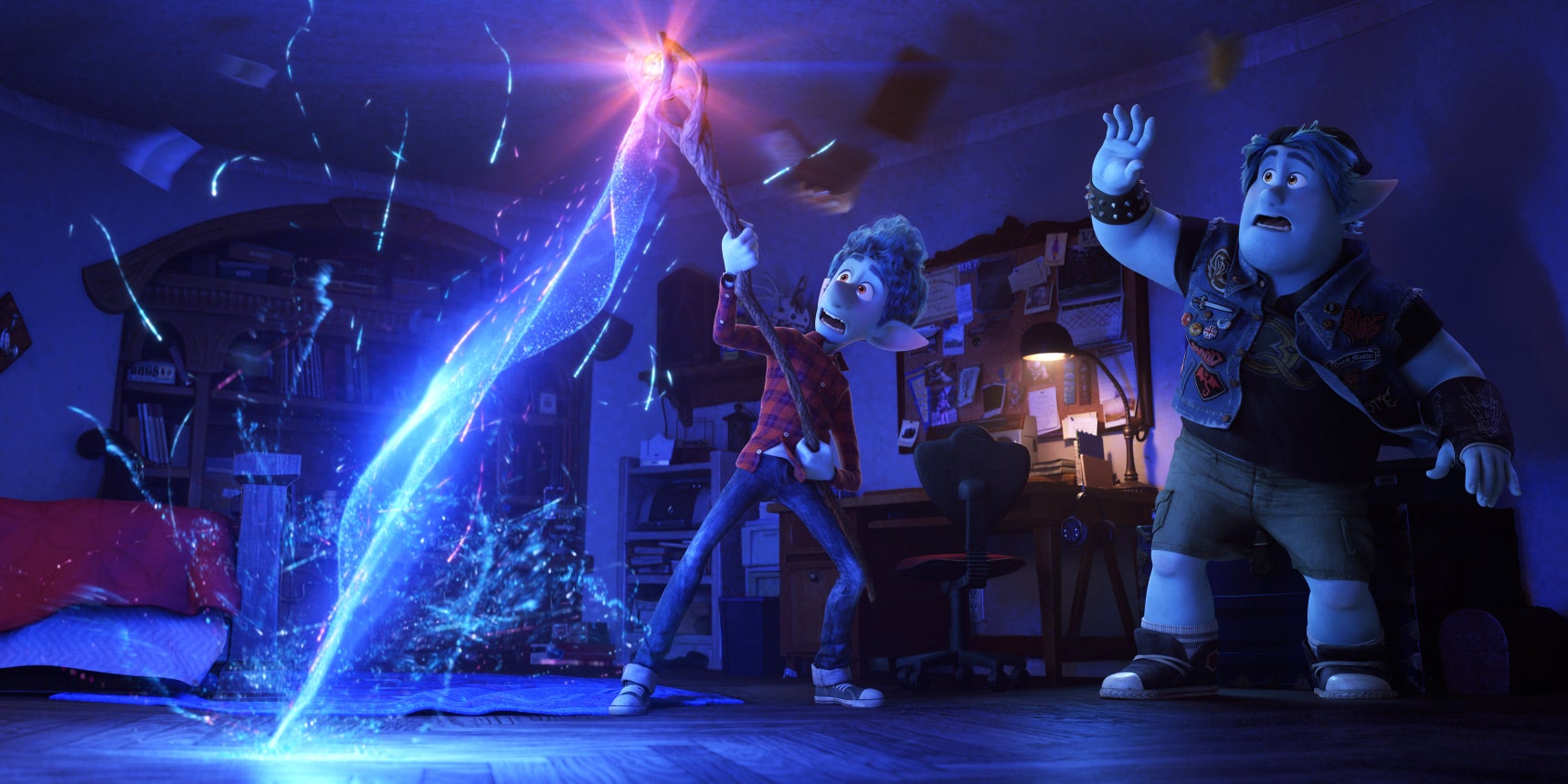 Ian et Barley Lightfoot redécouvrent la magie dans "En avant", un nouveau film d'animation signé Pixar.