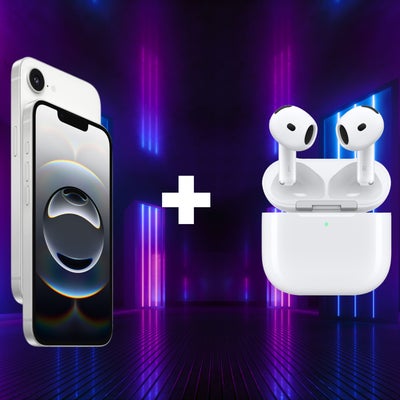 Bon plan : profitez d'un pack iPhone 16e + AirPods 4 est à prix réduit chez SFR