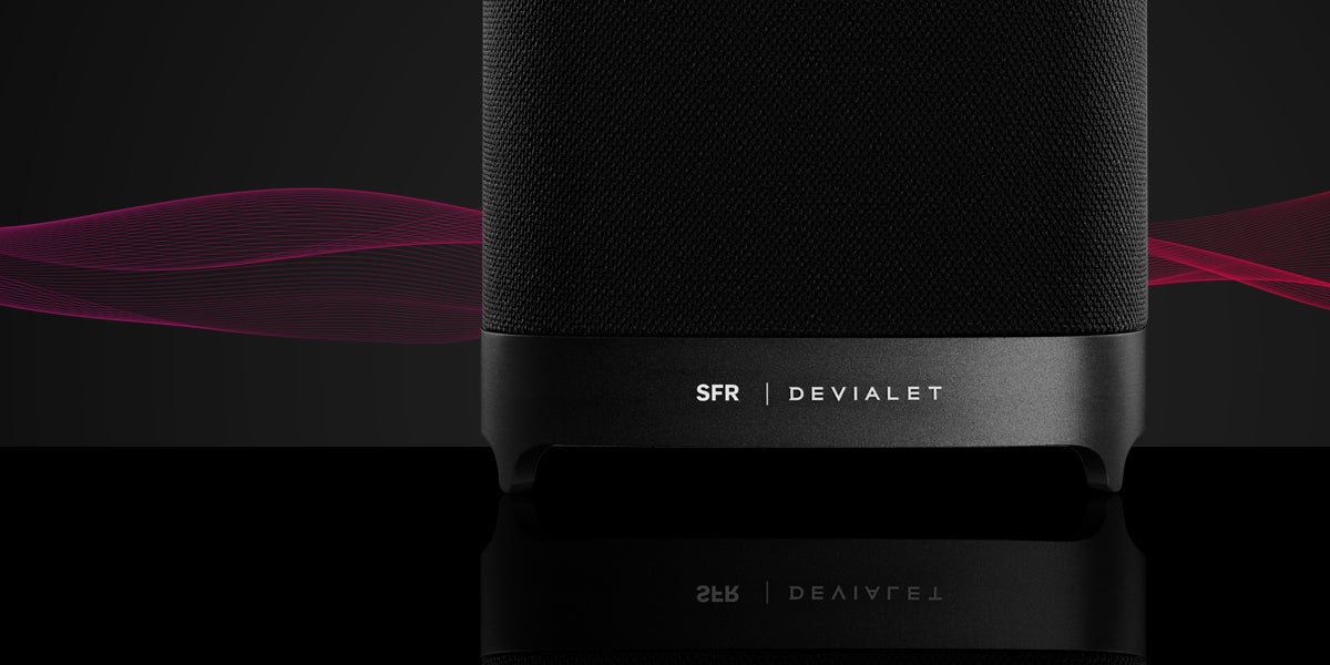 SFR HomeSound, l'enceinte connectée développée par SFR et Devialet