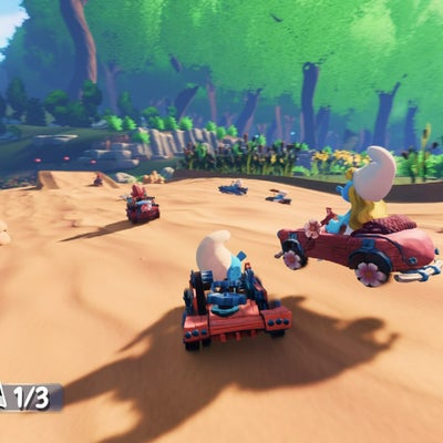 Schtroumpfs Kart : la course aux Schtroumpfs sur SFR Gaming