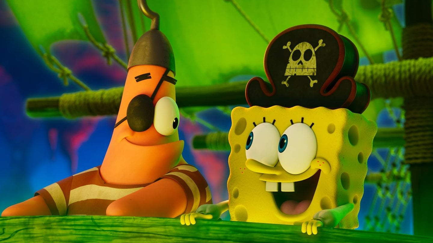 Where can you watch SpongeBob SquarePants movies?
