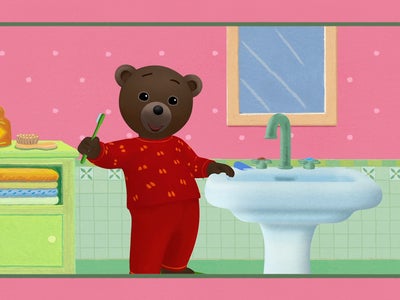 Comptines et devinettes de Petit Ours Brun sur SFR Kids Récré