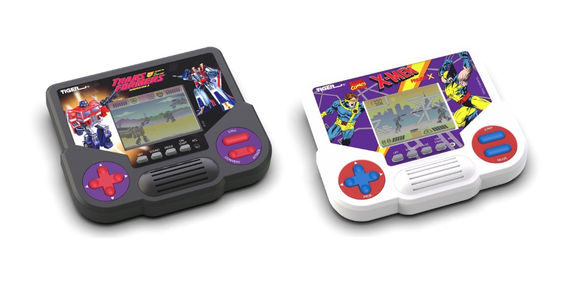 Transformers : Generation 2 et X-Men Project X feront partie des jeux Tiger Electronics qui ressortiront à l'automne.