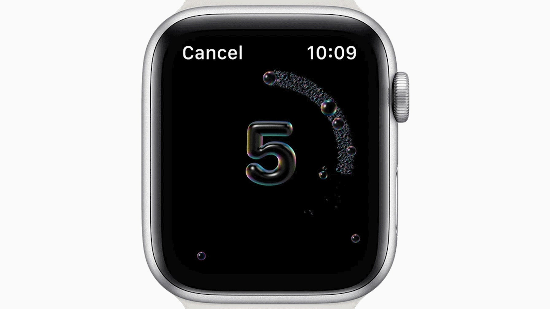 Faites des bulles sur votre Apple Watch !