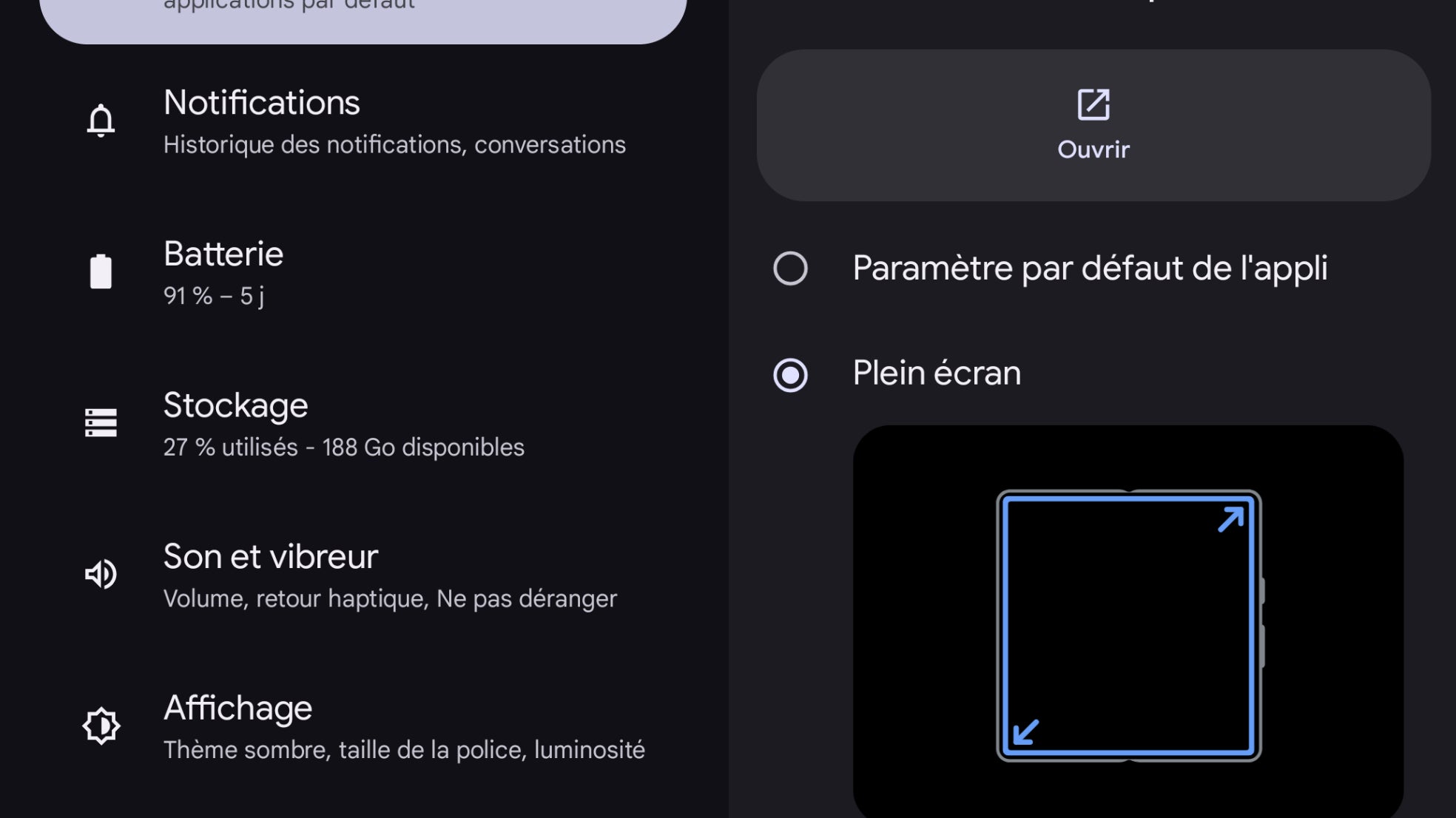 Malgré les manipulations à effectuer, les réglages sont simples d'accès au lancement de l'application