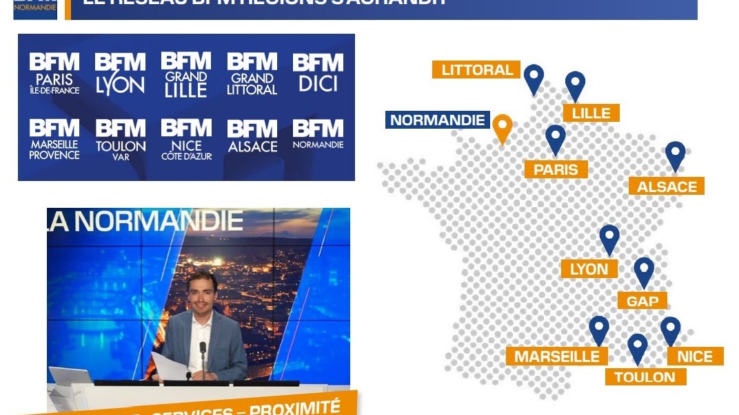 BFM Normandie rejoint la liste des 9 autres chaînes régionales dédiées à l'actualité locale. Journaliste : Bastien Bocquel BFM Normandie rejoint la liste des 9 autres chaînes régionales dédiées à l'actualité locale. Journaliste : Bastien Bocquel
