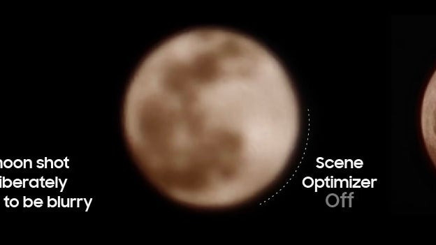 L'optimiseur de scène de Samsung en action 