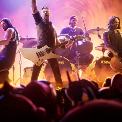 Metallica bientôt en concert... sur Fortnite !