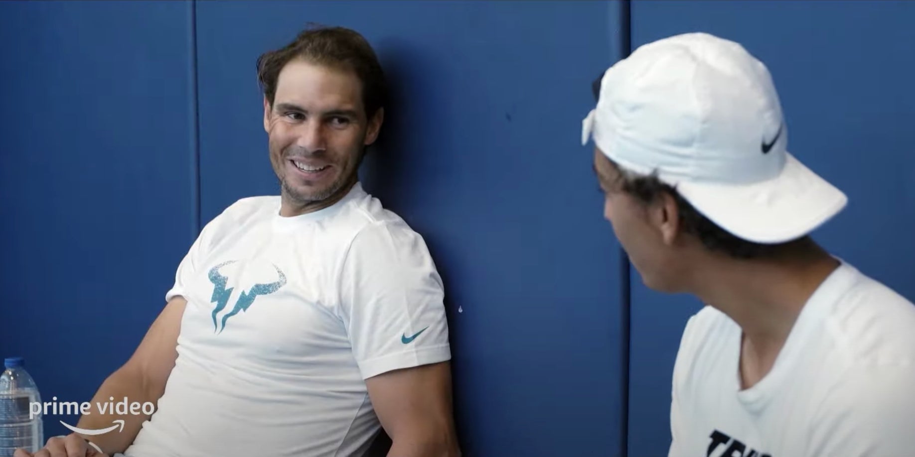 Rafael Nadal vient en personne donner des conseils aux étudiants de la Rafa Nadal Academy...