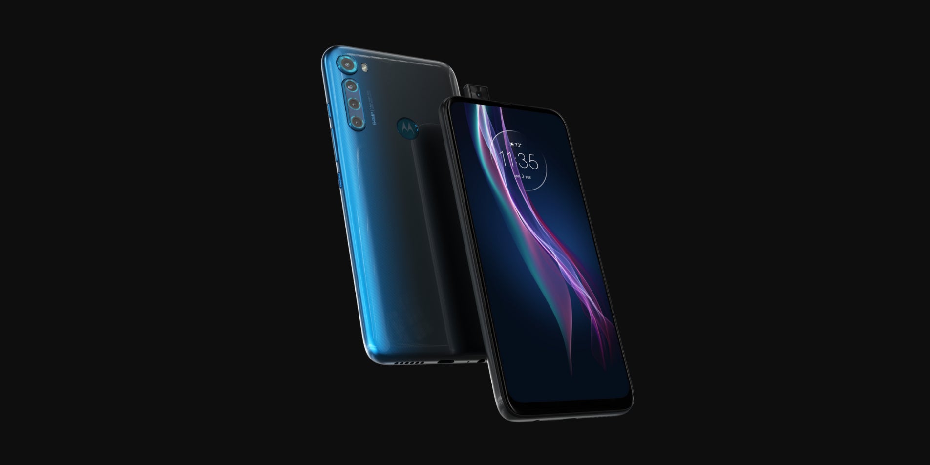 Motorola remet le couvert de l'objectif à selfie "pop-up" sur son tout nouveau One Fusion+.