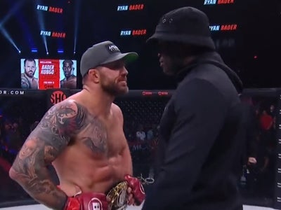 MMA : le Bellator revient à Paris pour le choc Bader VS. Kongo