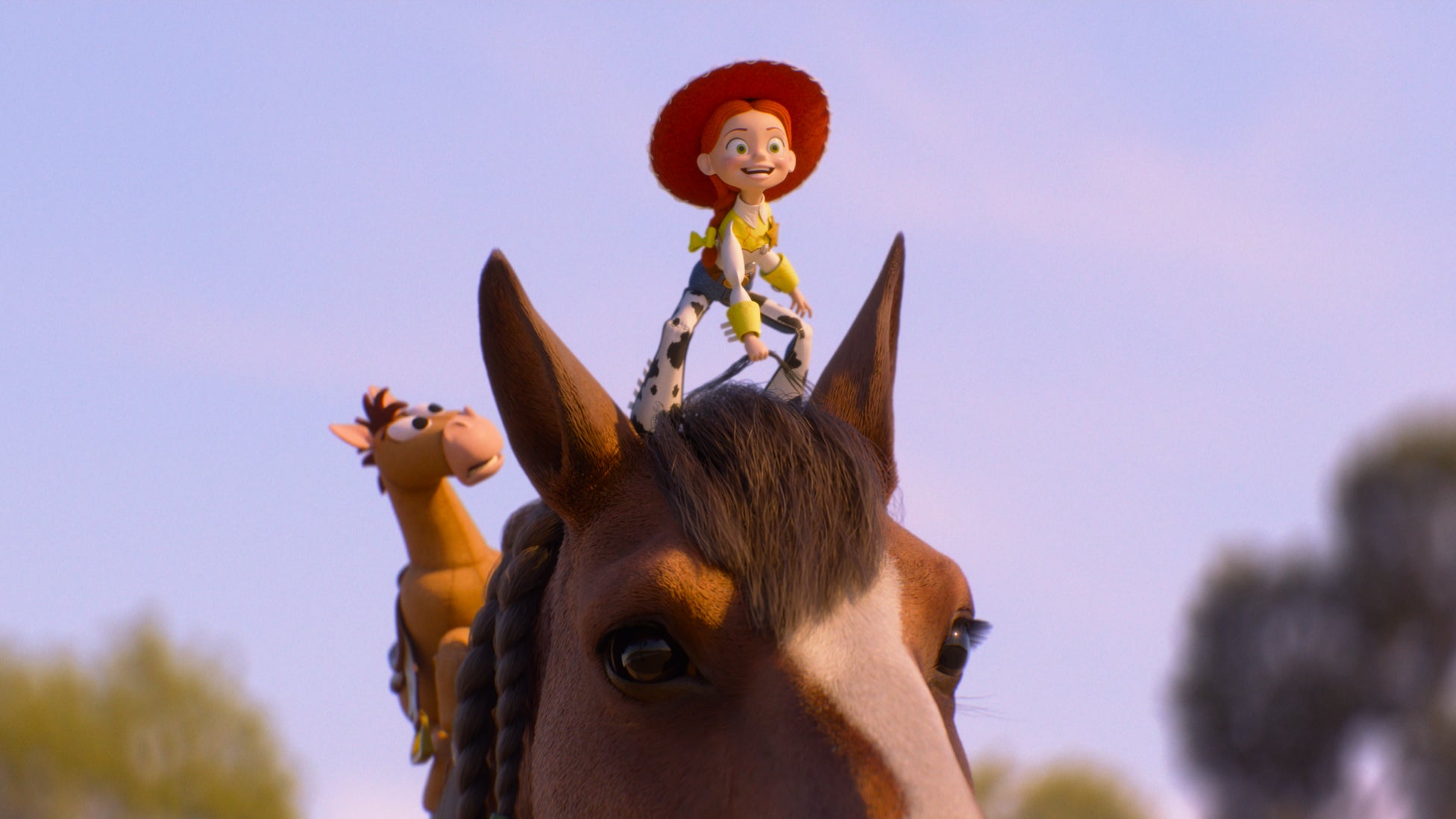 Jessie durant sa quête solitaire dans "Toy Story 5".