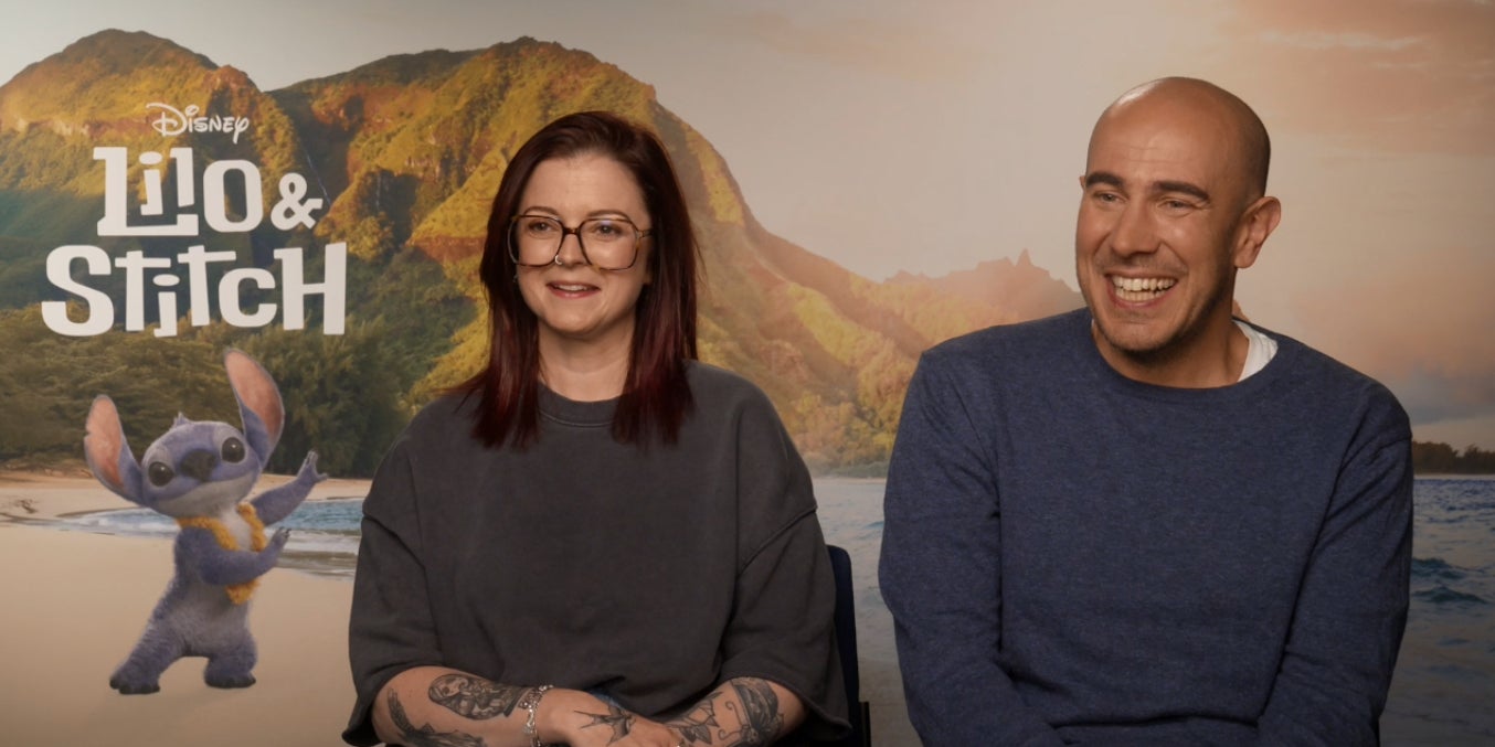 Les voix de Stitch et Nani nous parlent du film.
