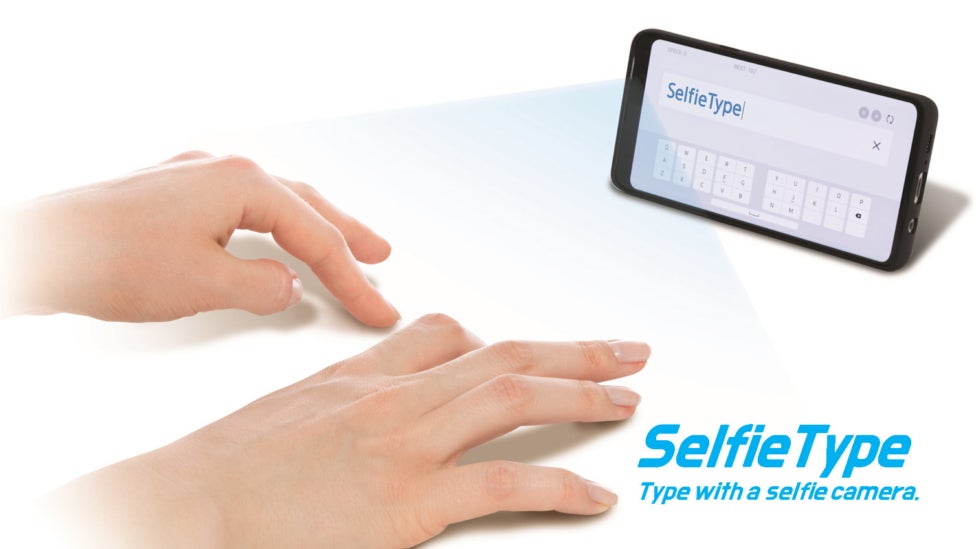 SelfieType, le clavier virtuel de Samsung.