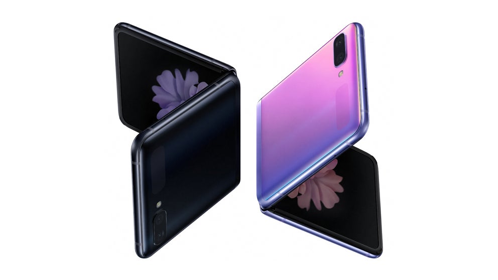 À l'arrière, les fans du Samsung Galaxy Z Flip pourront choisir entre une finition noire ou mauve.